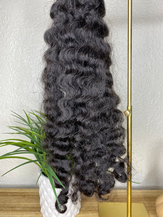 (DOUBLE WEFTED)RAW SOUTHEAST ASIAN CURLY